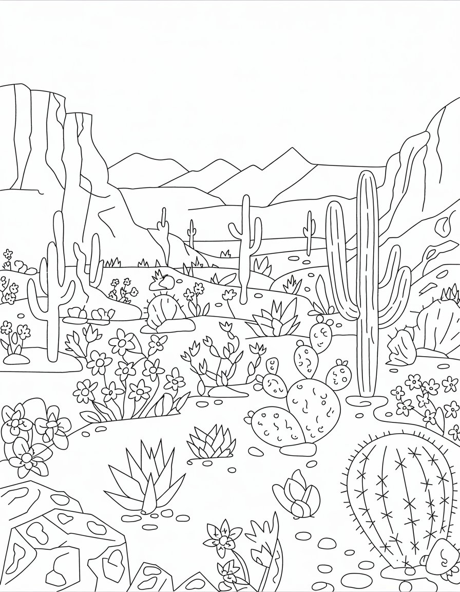 Desert Wildflower Bloom
